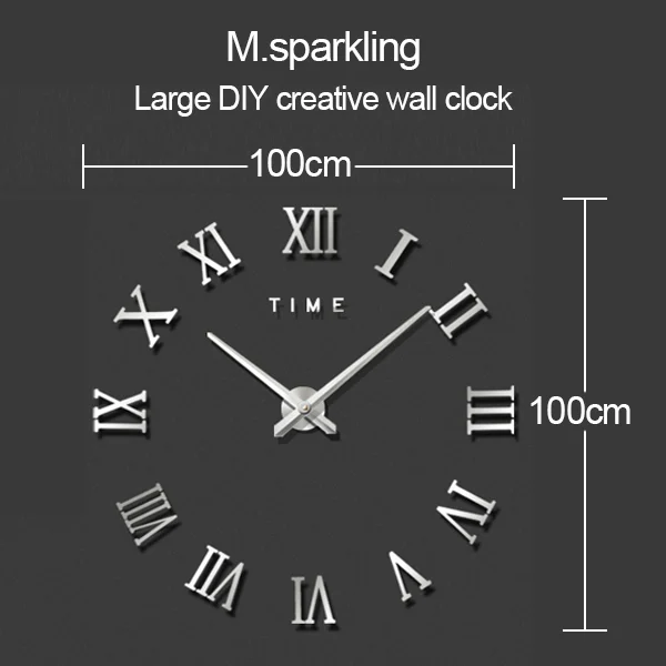 HC1800B_2.webp 40 inch Creative Living Room Decorative Ticking Wall Clock - Image 3