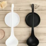Stand Up Ladle Spoon with Tray for Home or Commercial Kitchen, Spoon Size: 28.5*8.2cm - Image 2