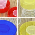 4 PCS 200ml Fashionable Outdoor Activity Using Plastic Portabel Folding Dringking Cup - Image 6