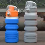 500mL Outdoor Travel Silicone Foldable Kettle Telescopic Cup Sports Drinking Bottle - Image 4