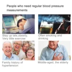 Full Automatic Wrist Cuff Blood Pressure Monitor, 90 Set Memory - Image 8