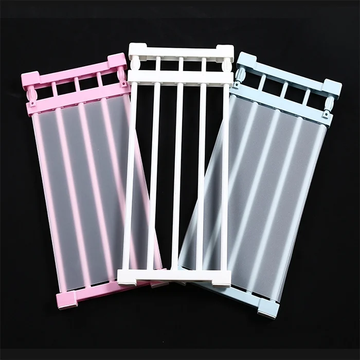 HC1928_B1.webp Wardrobe Storage Layered Baffle Cabinet Shelf Dormitory Partition Cupboard Partition Board, Width: 24cm, Stretch Range: 30-40cm - Image 2