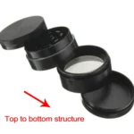Mini 4-layer 40mm Zinc Alloy Herb Tobacco Cigarette Grinder - Image 6