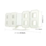 Multi-Function Large 3D LED Digital Wall Alarm Clock with Snooze Function, 12/24 Hours Display for Home, Kitchen, Office, DC 5V, CE Certificated - Image 3