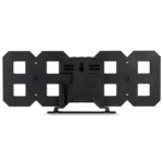 Multi-Function Large 3D LED Digital Wall Alarm Clock with Snooze Function, 12/24 Hours Display for Home, Kitchen, Office, DC 5V, CE Certificated - Image 4