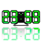 Multi-Function Large 3D LED Digital Wall Alarm Clock with Snooze Function, 12/24 Hours Display for Home, Kitchen, Office, DC 5V, CE Certificated - Image 8