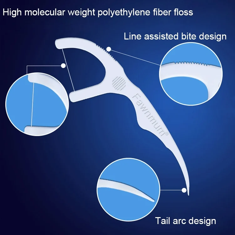HC1989_5.webp 2 Packs Fawnmum Ultra-fine Safety Dental Floss Stick Toothpick Thread Portable Dental Floss Bag - Image 6