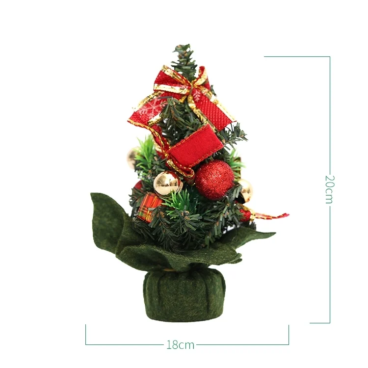 HC1999_3.webp Mini Christmas Trees Xmas Decorations, Size: 20 * 18cm - Image 4
