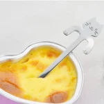 Creative 304 Stainless Steel Cartoon Cat Handle Coffee Stirring Spoons, 11.8*1.8cm - Image 8