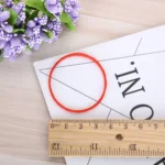 Red Sturdy Stretchable Elastic Rubber Bands Home School Office Supplies Stationery, 1KG Per Bag - Image 4