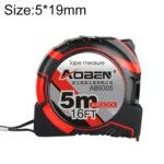 Aoben Retractable Ruler Measuring Tape Portable Pull Ruler Mini Tape Measure, Length: 5m Width: 19mm - Image 2