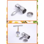 Household Stainless Steel Manual Pasta Machine Hand Pressure Noodle Machine Noodle Maker with 5 Models - Image 4