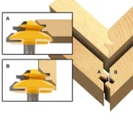 1/2 x 2-3/4 Shank Woodwork 45 Degree Engagement Tenon Cutter Blade Right Angle Accessories Knife Woodworking Tools - Image 4