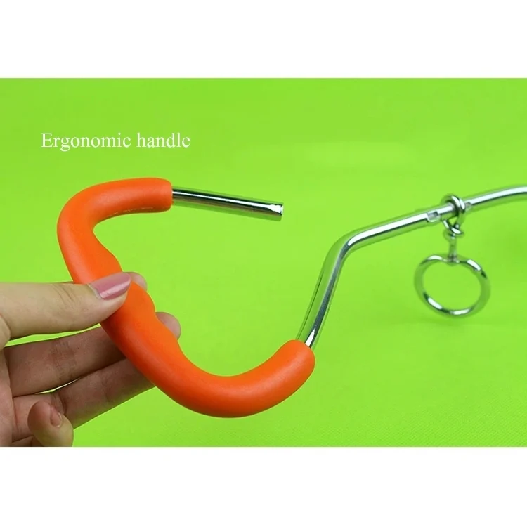 HC2219_2.webp Dog Pile Fixation Spiral Nail with Handle For Medium Small Dog Long Training Outdoor, Size: 45cm*9mm - Image 3