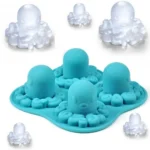 Adorable Octopus Mold Silicone Ice Cube Tools Ice Cream Cube Tray / Ice Mold - Image 4