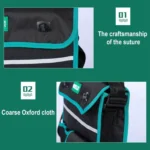 01 Type Multi-function Canvas Cloth Thickening Electrician Belt Pouch Maintenance Tools Shoulder Bag Convenient Tool Bag - Image 3