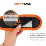 Multi-function Oxford Cloth Electrician Belt Pouch Maintenance Tools Handbag Shoulder Bag Convenient Tool Bag, Size : 19 inch - Image 5
