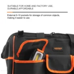 Multi-function Oxford Cloth Electrician Belt Pouch Maintenance Tools Handbag Shoulder Bag Convenient Tool Bag, Size : 19 inch - Image 6