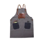 Retro Style Cotton Canvas Craftsman Work Aprons - Image 2