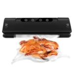 Automatic Vacuum Sealer for Household Food Preservation, with Food Grade Vacuum Bags, US Plug