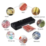 Automatic Vacuum Sealer for Household Food Preservation, with Food Grade Vacuum Bags, US Plug - Image 9