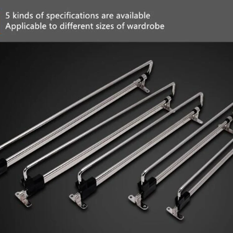 HC2289_7.webp Telescopic Rail Pull-Out Wardrobe Clothes Hanger(40cm) - Image 8