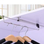 Telescopic Rail Pull-Out Wardrobe Clothes Hanger(25cm) - Image 6
