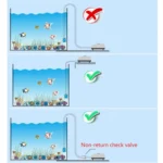 RS-290 220V 3W Single Outlets Adjustable Flow Silent Aquarium Air Pump Fish Tank Oxygen Air Pump - Image 4