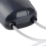 RS-390 220V 5W Double Outlets Adjustable Flow Silent Aquarium Air Pump Fish Tank Oxygen Air Pump - Image 3