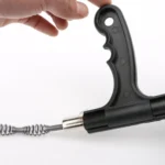 5m Metal Head kitchen Toilet Sewer Blockage Hand Tool Pipe Dredger Drains Dredge Pipes Sewer Sink Cleaning Clogs - Image 3