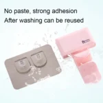 2 PCS Bathroom Creative Traceless Wall-Mounted Hook - Image 3