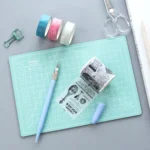 Junesix A5 Cutting Mat Set Cutting Mat & Ruler & Carving Knife - Image 2