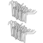 10pcs 3.5mm Supermarket Iron Grid Shelf Hook, Length: 25cm - Image 3