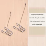 10pcs 3.5mm Supermarket Iron Grid Shelf Hook, Length: 25cm - Image 5