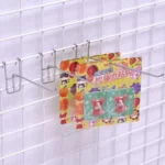 10pcs 3.5mm Supermarket Iron Grid Shelf Hook, Length: 25cm - Image 7