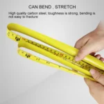 Aoben Retractable Ruler Measuring Tape Portable Pull Ruler Mini Tape Measure, Length: 3m Width: 19mm - Image 5