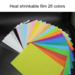 26 Colors in 1 Colorful Scrub Heat Shrink Film DIY Heat Shrink Film - Image 3