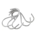 10pcs 2.5mm Multi-functional S-shaped Stainless Steel Metal Hook, Length: 5.5cm - Image 2