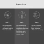 Original Xiaomi Youpin CIRCLE JOY Automatic Rechargeable Electric Wine Bottle Opener - Image 18