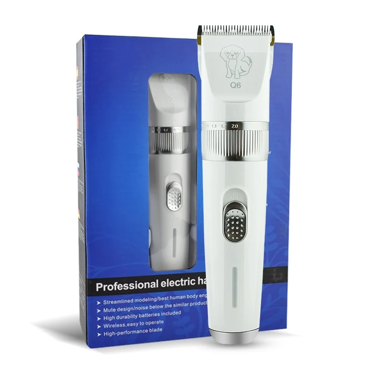 HC2530_7.webp Q6 USB Charging Electric Pet Shaver with Four Combs - Image 8