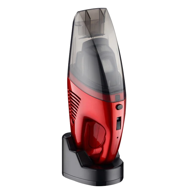 HC2531_1.webp 60W Rechargeable Car Household Portable Handheld Wireless Dry Wet Used Vacuum Cleaner, EU Plug - Image 2