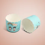24pcs / Pack Round Lamination Cake Cup Muffin Cases Chocolate Cupcake Liner Baking Cup, Size: 7 x 6  x 5.5cm, Random Color Delivery - Image 3