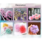 Wedding Birthday Decoration Decorative Crafts Supplies, Total Length: 22.8m, Width:15cm - Image 9