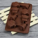 2 PCS Christmas Tree Santa Claus Chocolate Dessert Pastry Kitchen Baking Silicone Ice Lattice Mold - Image 4