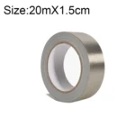 Plain Weave Double-sided Conductive Cloth Adhesive Cloth Single Sided Adhesive EMI Shielding Button Repairs, Size: 20m x 1.5cm