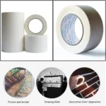 14 Volumes High Adhesion Decoration Spraying Masking office Writing Beautiful Paper Tape, Size: 50m x 20mm - Image 6