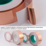 Pure Copper Double-sided Conductive Copper Foil Tape Signal Masking Tape, Size: 20m x 10mm - Image 5
