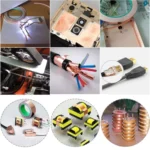 Pure Copper Double-sided Conductive Copper Foil Tape Signal Masking Tape, Size: 20m x 20mm - Image 6