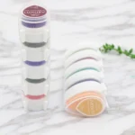 Water Droplets Inkpad Kids Favors Ink Stamp Pads Colorful Ink Pad DIY Scrapbooking Drop Shape, Random Color Delivery - Image 5