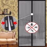 Magnetic Door Curtain Mosquito-proof Screen Door Curtain, Size:210x100cm - Image 6